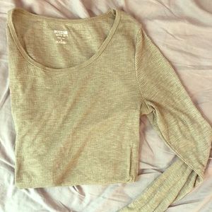 Sage green long sleeve shirt